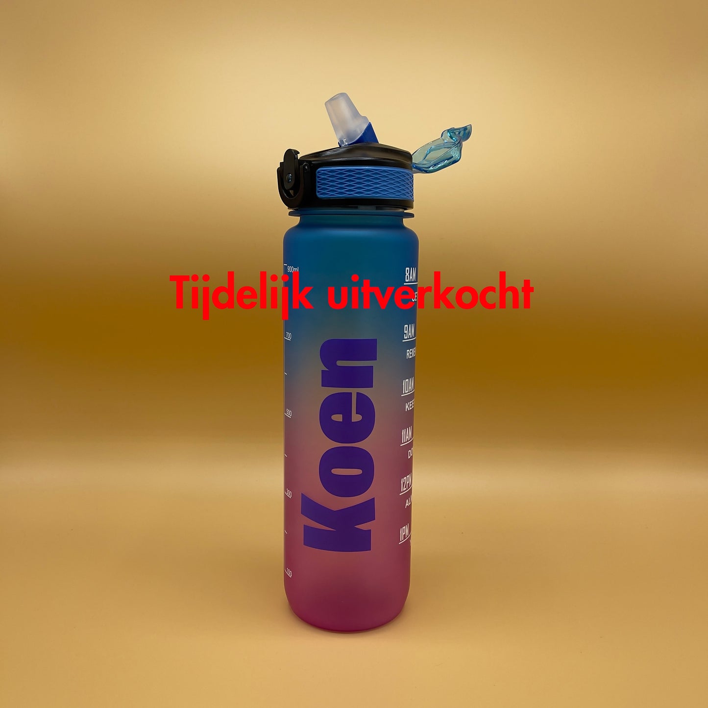 Drinkfles Leuck & Zo | Met Naamsticker