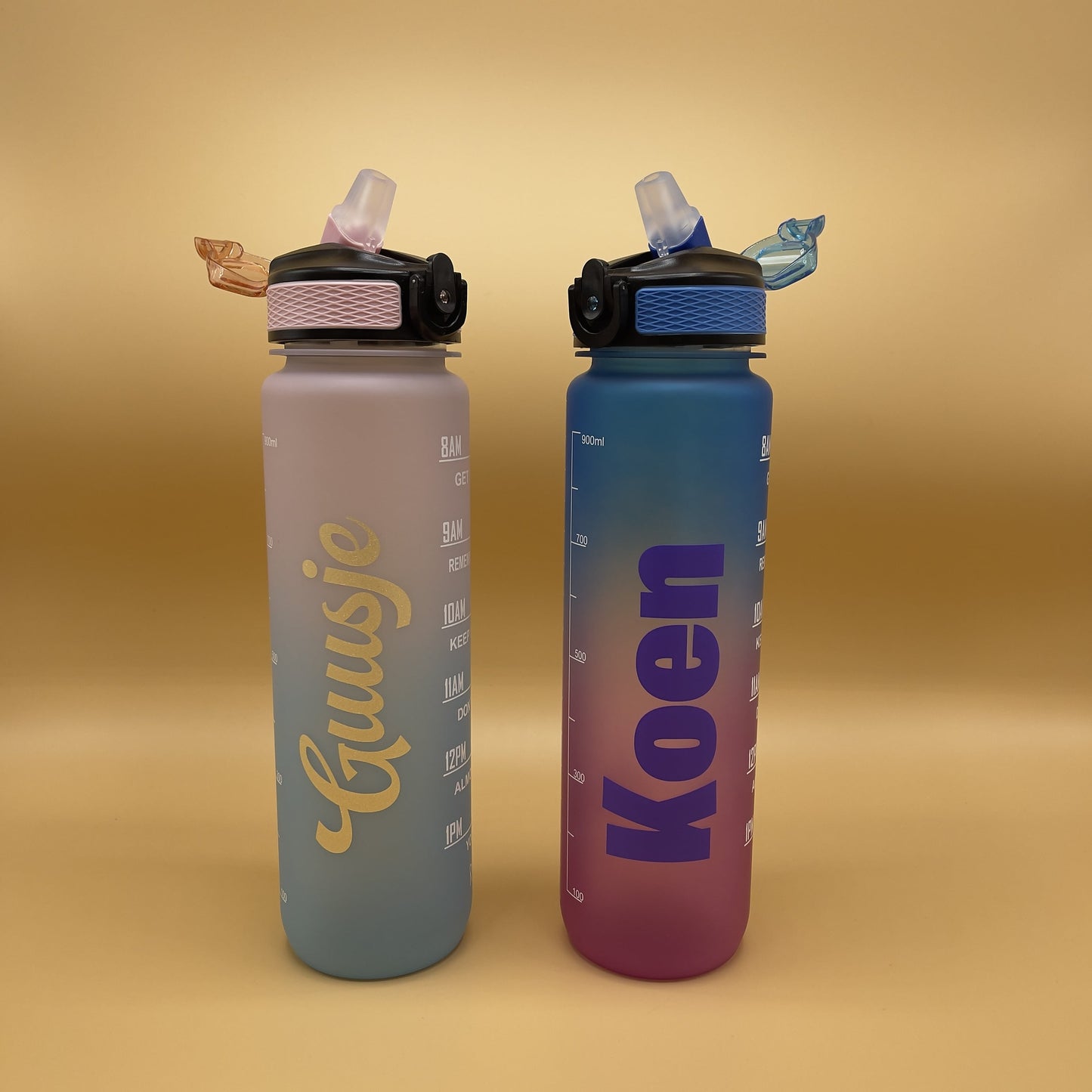Drinkfles Leuck & Zo | Met Naamsticker