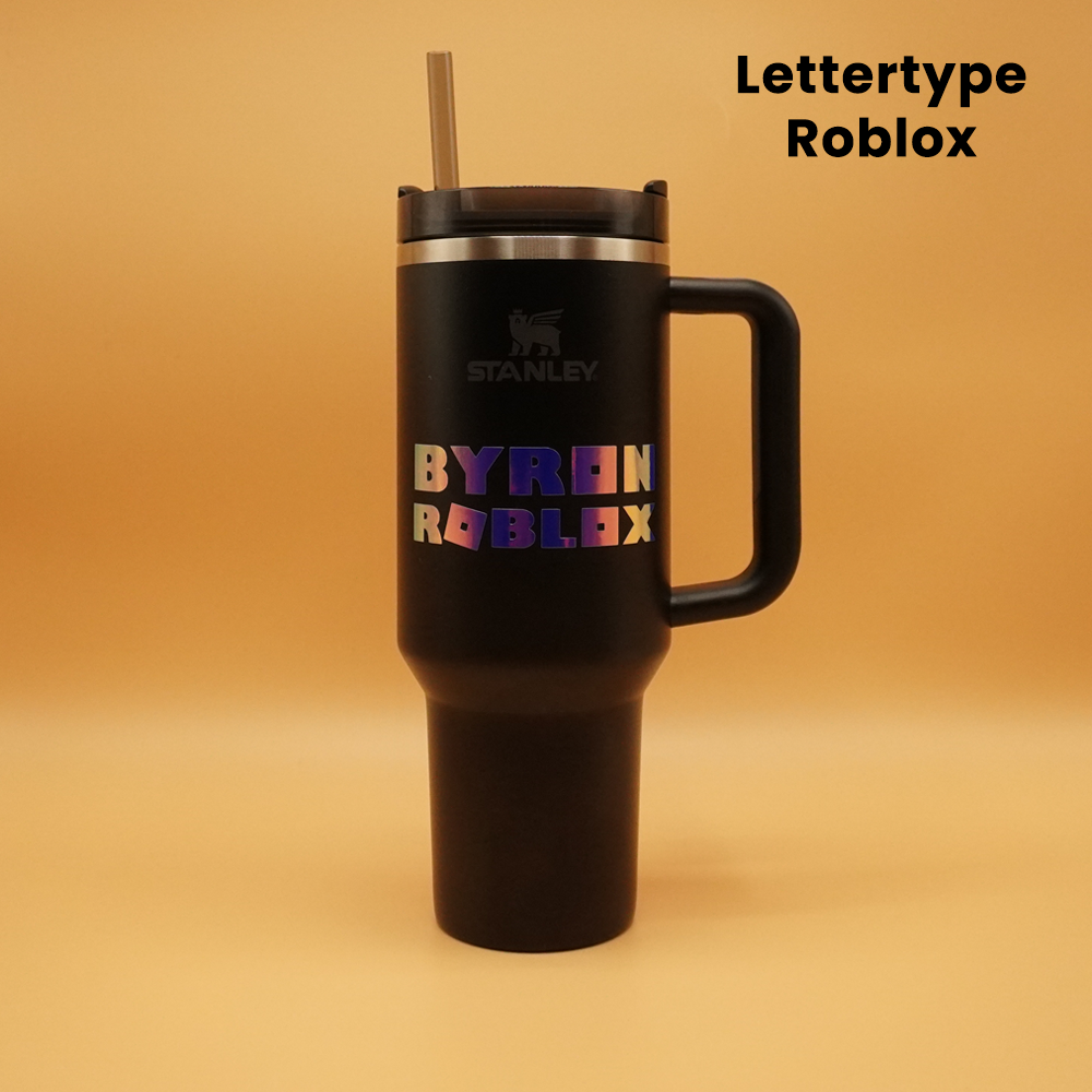 Naamsticker voor Stanley drinkfles